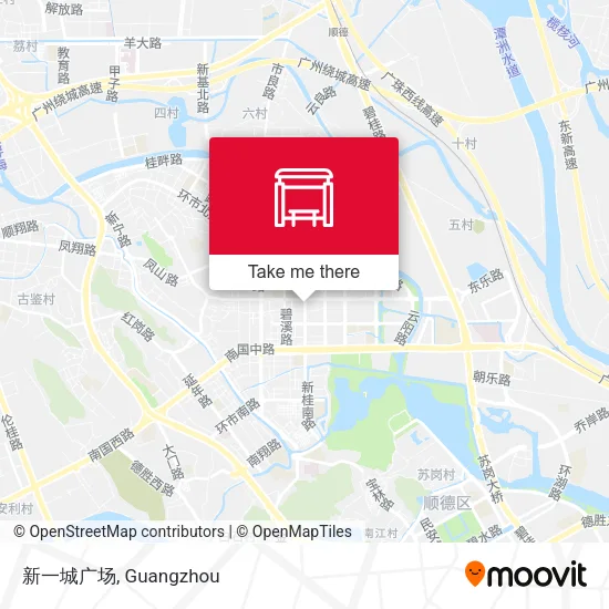 新一城广场 map