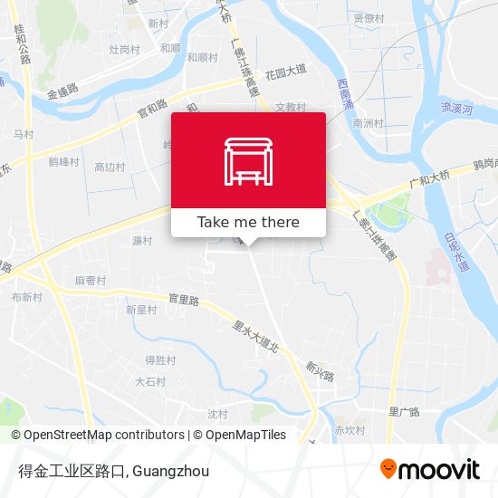 得金工业区路口 map