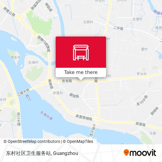 东村社区卫生服务站 map