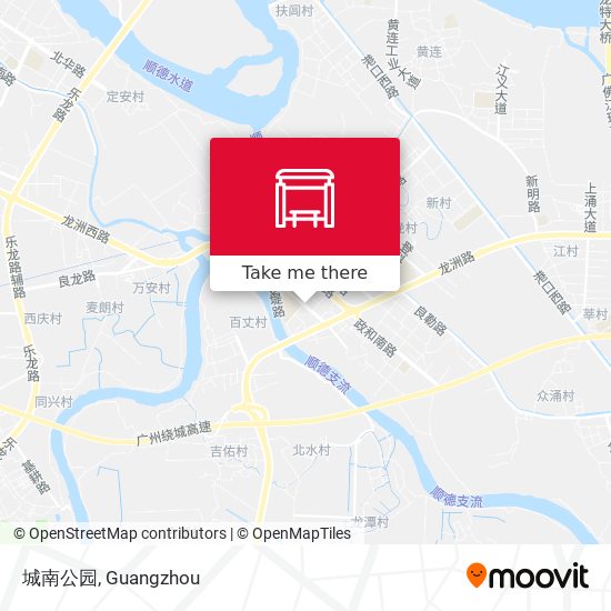 城南公园 map