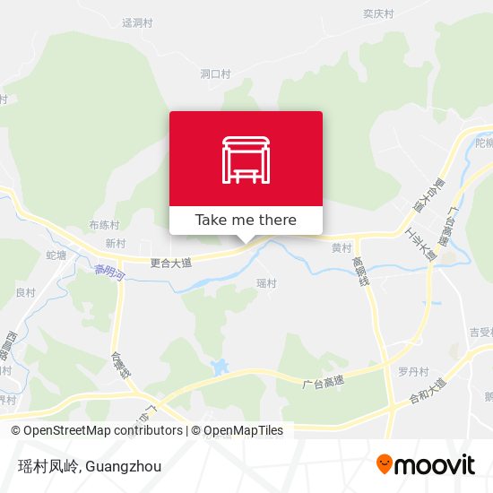 瑶村凤岭 map
