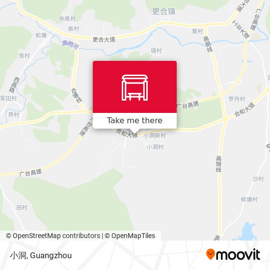 小洞 map