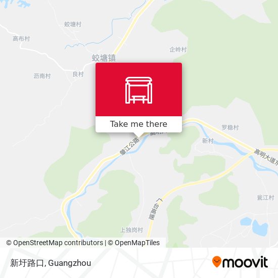 新圩路口 map