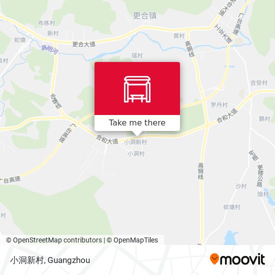 小洞新村 map