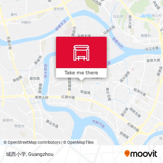 城西小学 map