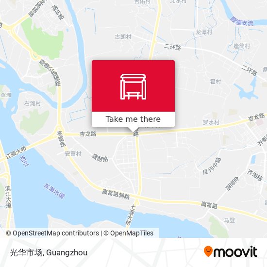 光华市场 map