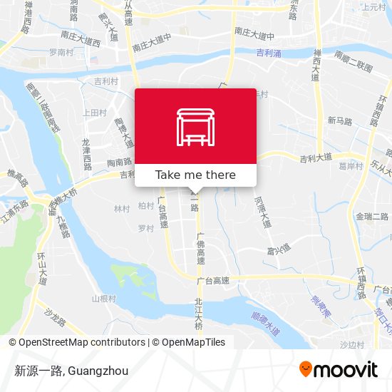 新源一路 map