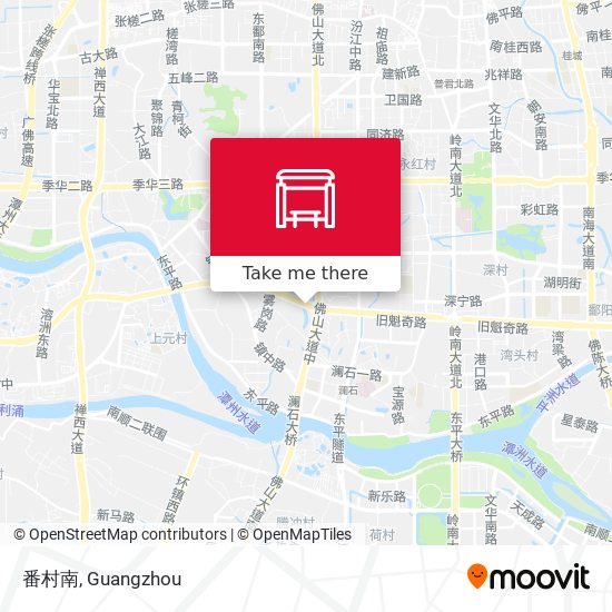 番村南 map