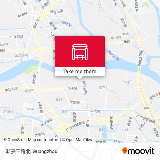 新熹三路北 map
