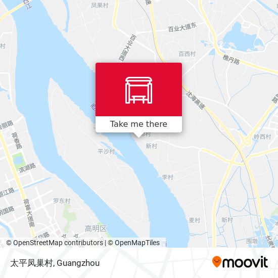 太平凤巢村 map