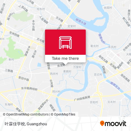 叶霖佳学校 map