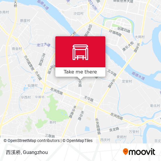 西溪桥 map