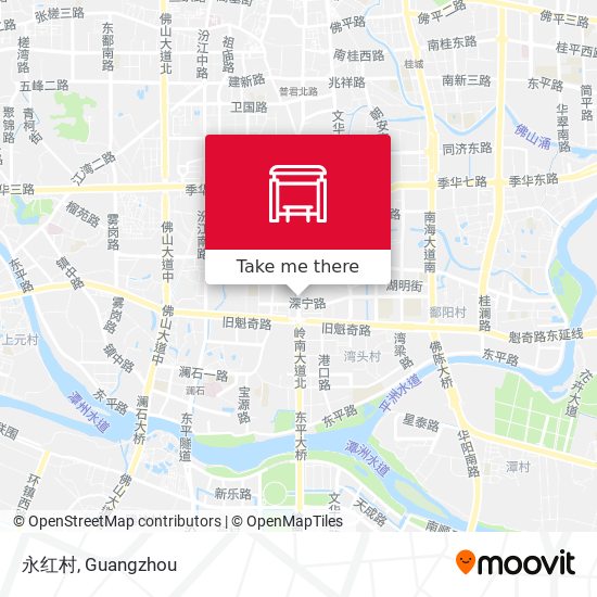永红村 map