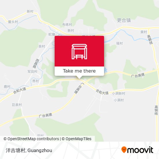 洋吉塘村 map