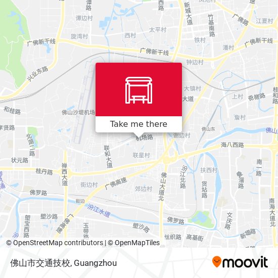 佛山市交通技校 map