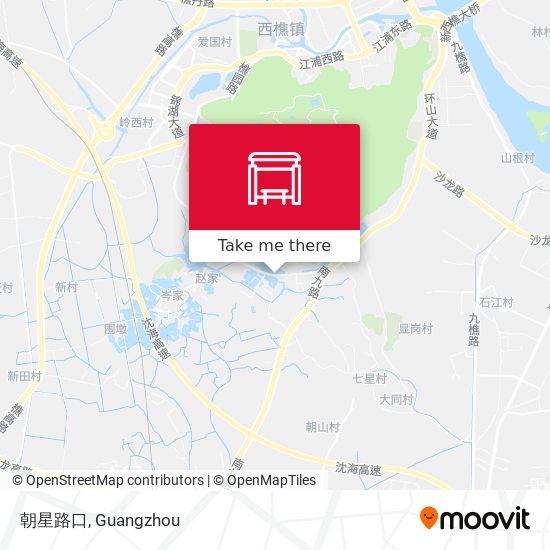 朝星路口 map