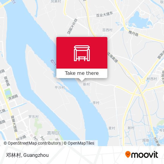 邓林村 map