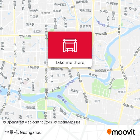 怡景苑 map