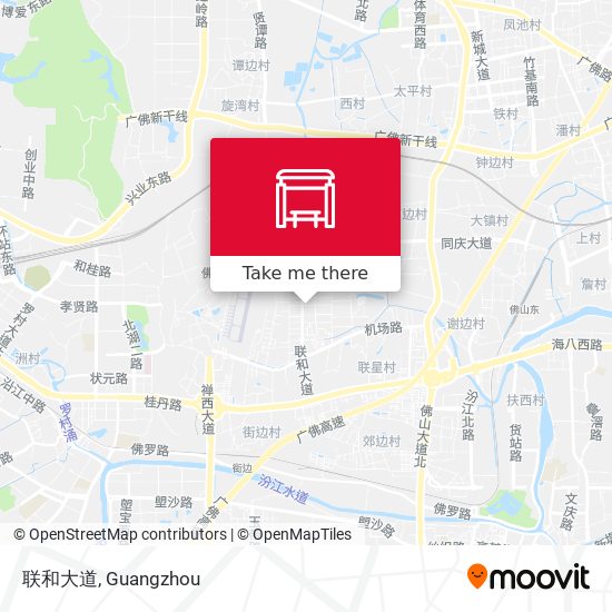 联和大道 map