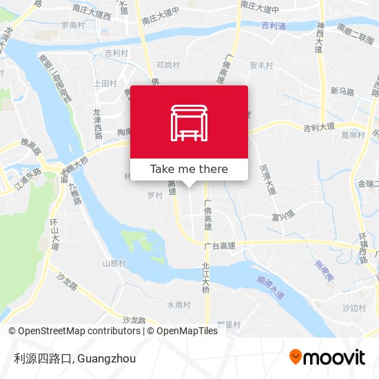 利源四路口 map