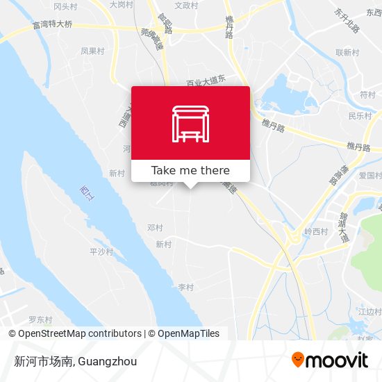 新河市场南 map