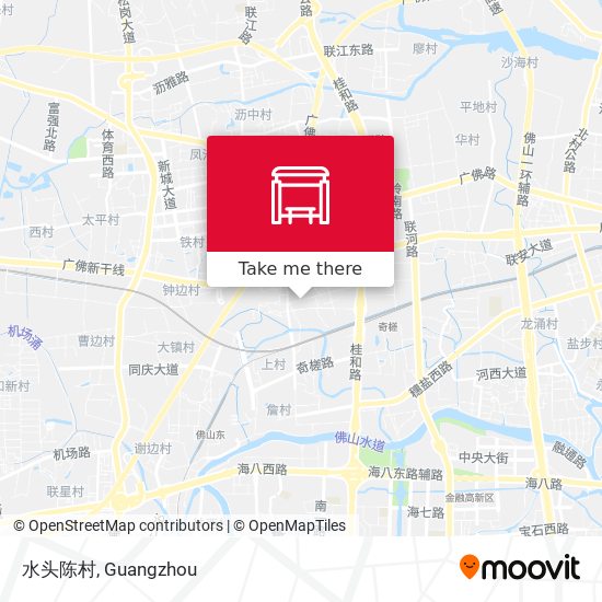 水头陈村 map