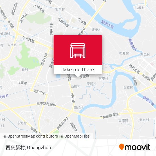 西庆新村 map