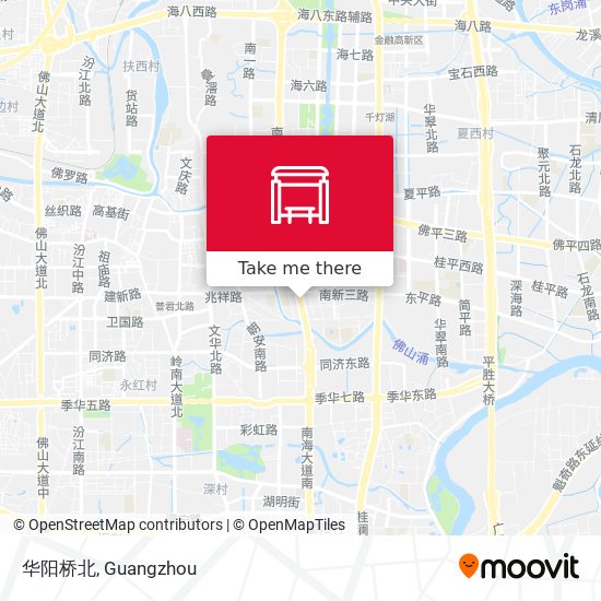 华阳桥北 map