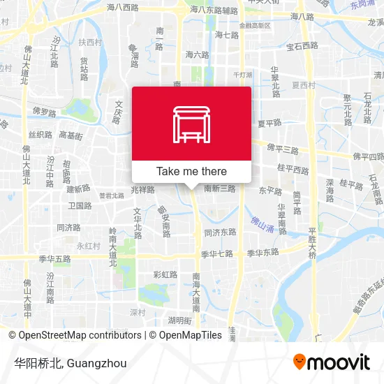 华阳桥北 map