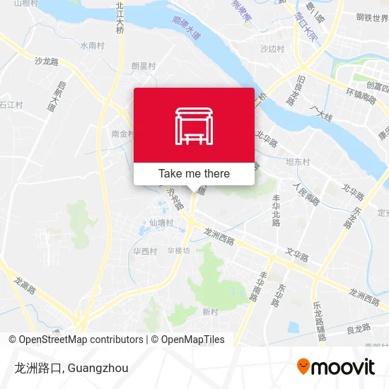 龙洲路口 map