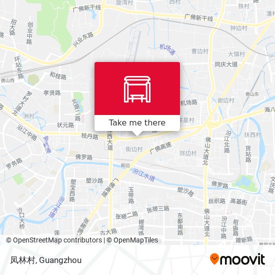 凤林村 map