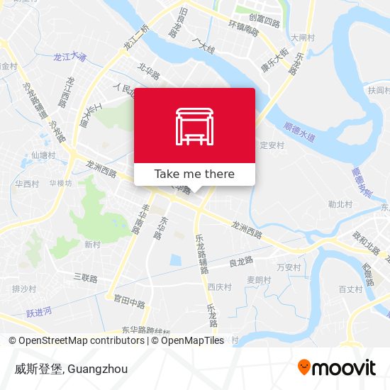 威斯登堡 map