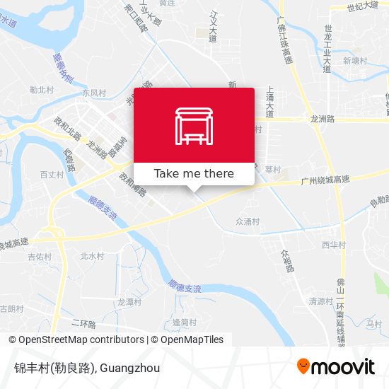 锦丰村(勒良路) map