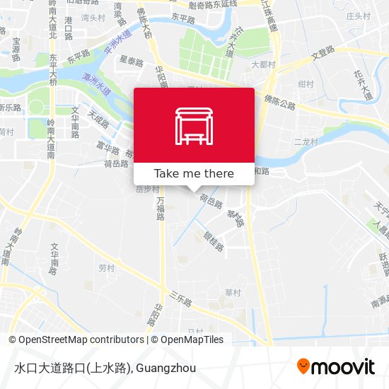 水口大道路口(上水路) map