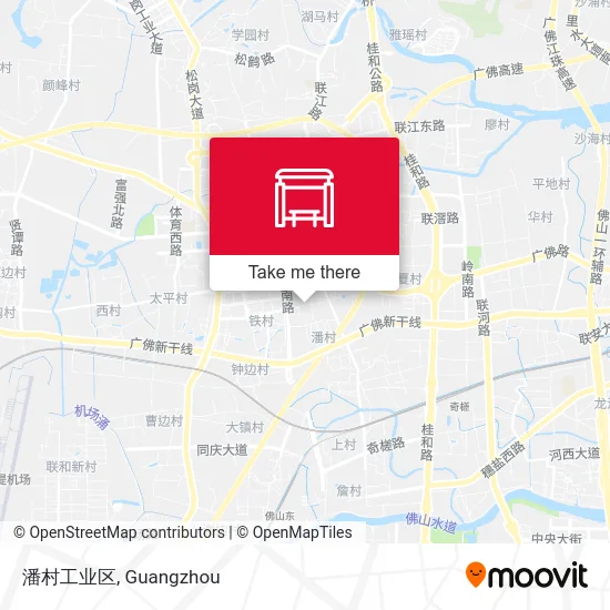 潘村工业区 map