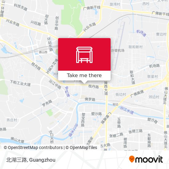 北湖三路 map
