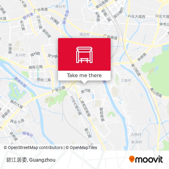 碧江居委 map