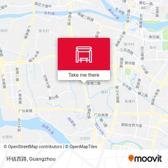 环镇西路 map