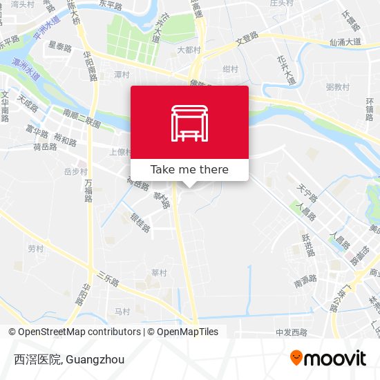 西滘医院 map