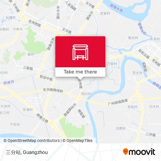 三分站 map