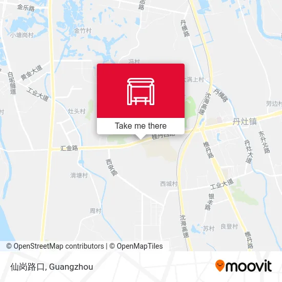 仙岗路口 map