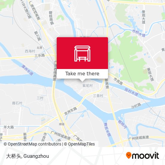大桥头 map