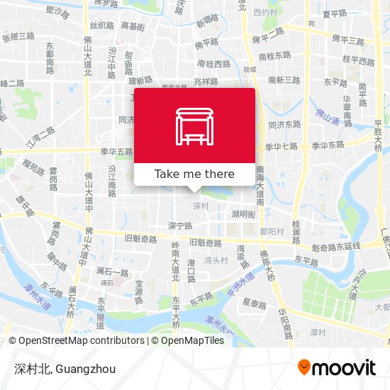 深村北 map