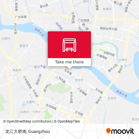 龙江大桥南 map
