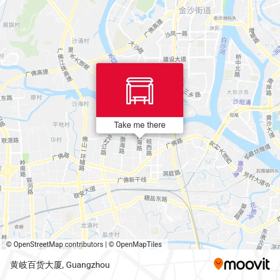 黄岐百货大厦 map