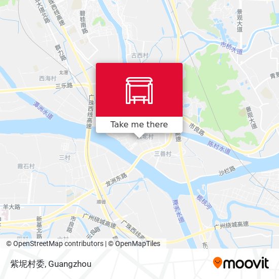 紫坭村委 map