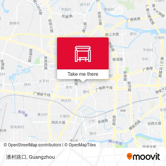 潘村路口 map