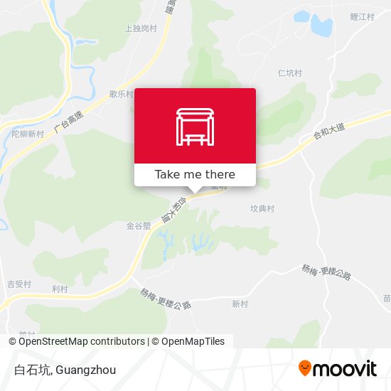 白石坑 map