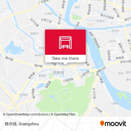 樵华路 map