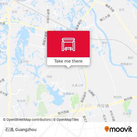 石涌 map